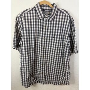 Carhartt Relaxed Fit‎ Plaid Button Down Short Sleeve Shirt XL